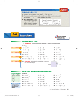 6.6 p. 437 - BISD Moodle