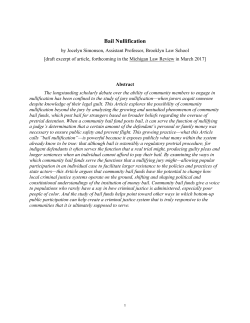 Bail Nullification - University of Baltimore Home Page web services