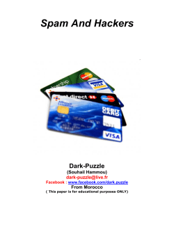 Spam And Hackers