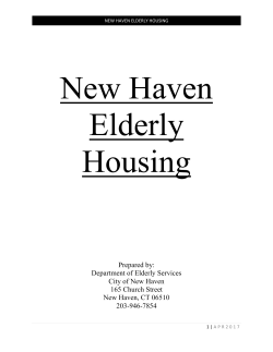 nEW hAVEN ELDERLY HOUSING