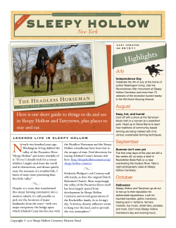 v i s i t i n g 2011 sleepy hollow