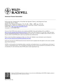 Inferring the Components of the Bid-Ask Spread: Theory and