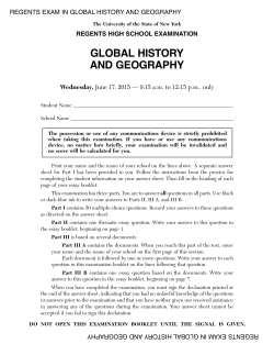 global history and geography