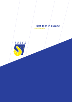 First Jobs in Europe - EURES stories