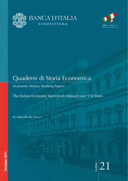 The Italian Economy Seen from Abroad over 150 Years