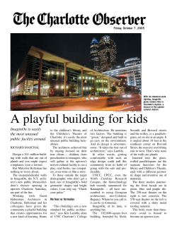 A playful building for kids