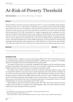 At-Risk-of-Poverty Threshold