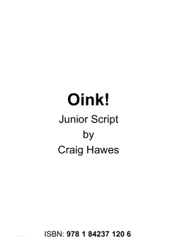 Oink Script - Craig Hawes
