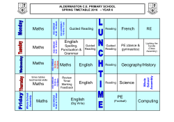 Yr R - Aldermaston C of E Primary School