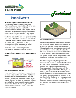 Septic Systems Septic Systems
