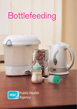 Advice on feeding your baby