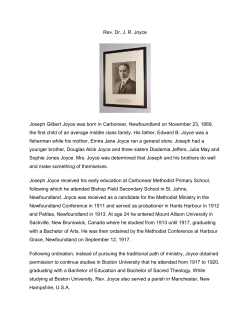 An account of the life of Rev. Dr. J. G. Joyce