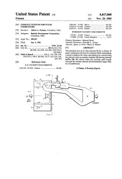 Compact plenum for pulse combustors