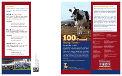 100-Pound - Professional Dairy Producers of Wisconsin