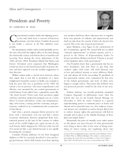 Presidents and Poverty