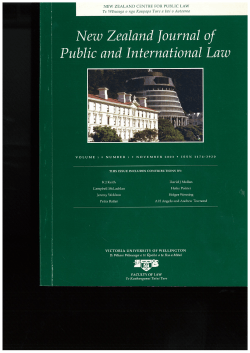 pdf New Zealand Centre for Public Law and contributors File size