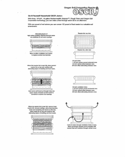 DIY Worm Bin Instructions - Oregon State University Extension Service