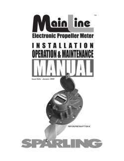 8.0 - Sparling Instruments