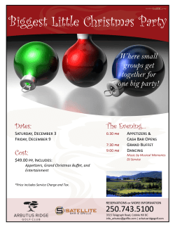 Biggest Little Christmas Party