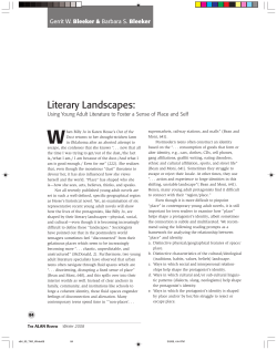 Literary Landscapes: