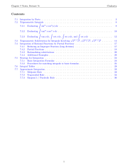 Chapter 7 Notes