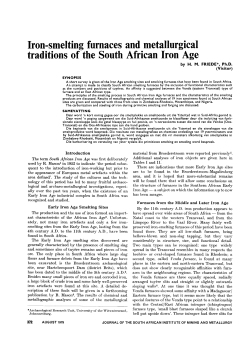 Iron-smelting furnaces