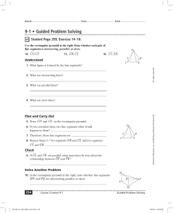 Chapter 9 Guided Problem Solving