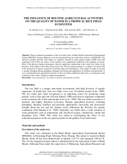 CHE SALMAH, M.R. &ndash; SITI AZIZAH, M.N. &ndash; ABU HASSAN, A.