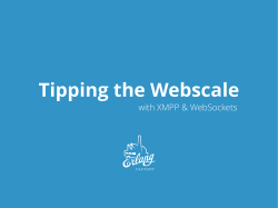 Tipping the Webscale