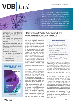 five fearless ways to shake up the myanmar electricity