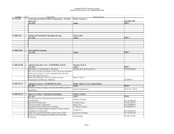 Spring and Maymester 2017 Booklist