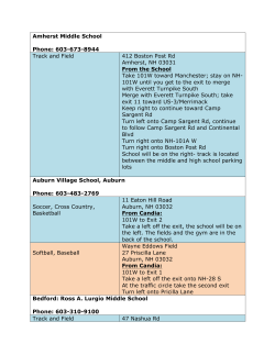 Amherst Middle School Phone: 603-673