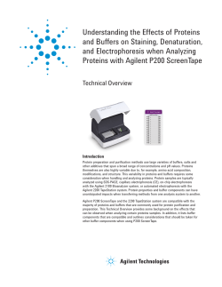 Understanding the Effects of Proteins and Buffers on