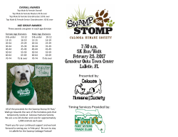 Registration - Swamp Cabbage Festival