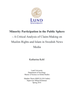 Open Access - Lund University Publications