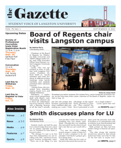 Board of Regents chair visits Langston campus