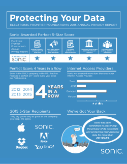 Protecting Your Data