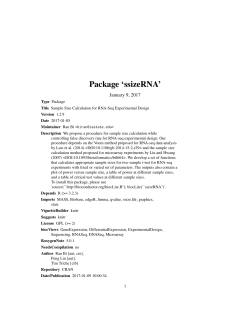 Package `ssizeRNA`