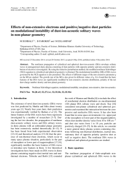 Effects of non-extensive electrons and positive/negative dust