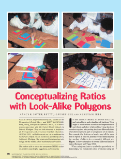 3. Conceptualizing Ratios with Look