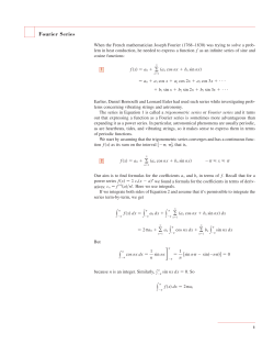 Fourier Series Text