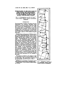 /. Mar. biol. Ass. India, 1964, 7 (1): 150