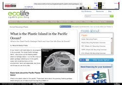 Plastic Island &ndash; What is the Pacific Garbage Patch?