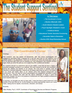 Psych Report Fall 2016 - Atlanta Public Schools