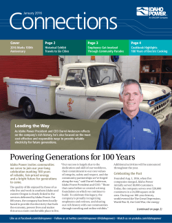Powering Generations for 100 Years