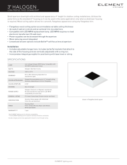3" halogen - ELEMENT Lighting