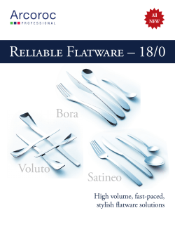 Reliable Flatware &ndash; 18/0