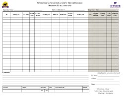 Sheets 7 Times Heading - Sunflower Supreme Heifer Program