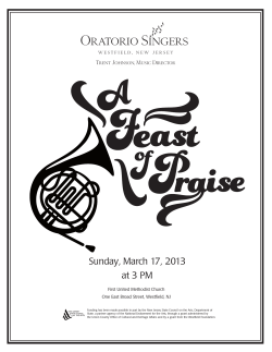Oratorio Singers of Westfield