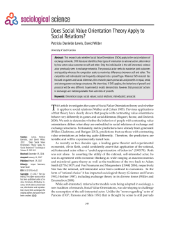 Does Social Value Orientation Theory Apply to Social Relations?